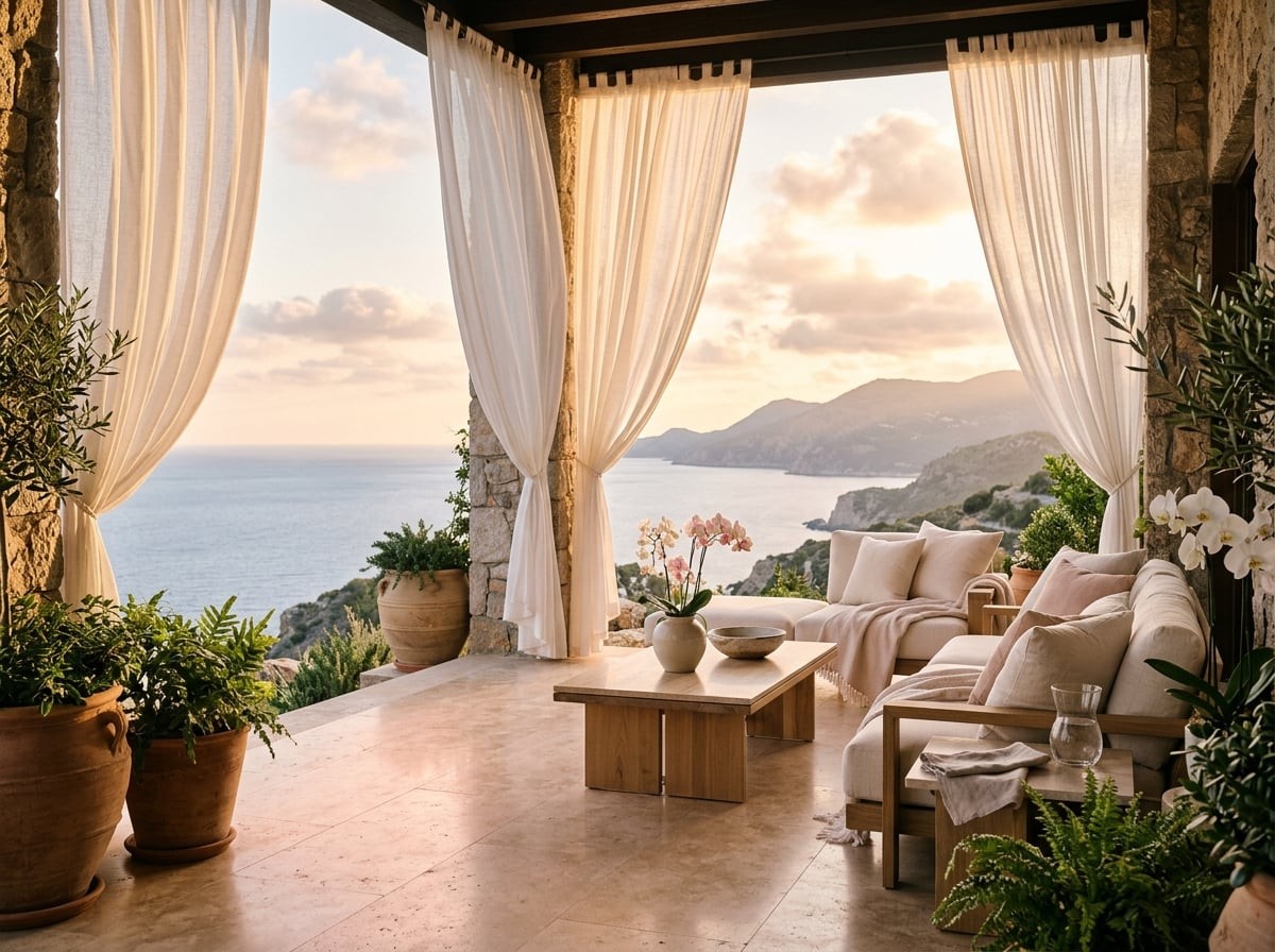 Luxury retreat setting